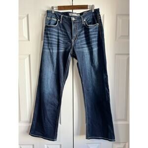 BKE Men’s Jeans Tyler Straight Dark Wash Size 33S